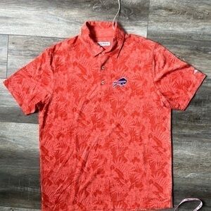 NWT NFL Buffalo Bills shirt orange polo Tommy Bahama size Medium